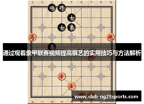 通过观看象甲联赛视频提高棋艺的实用技巧与方法解析
